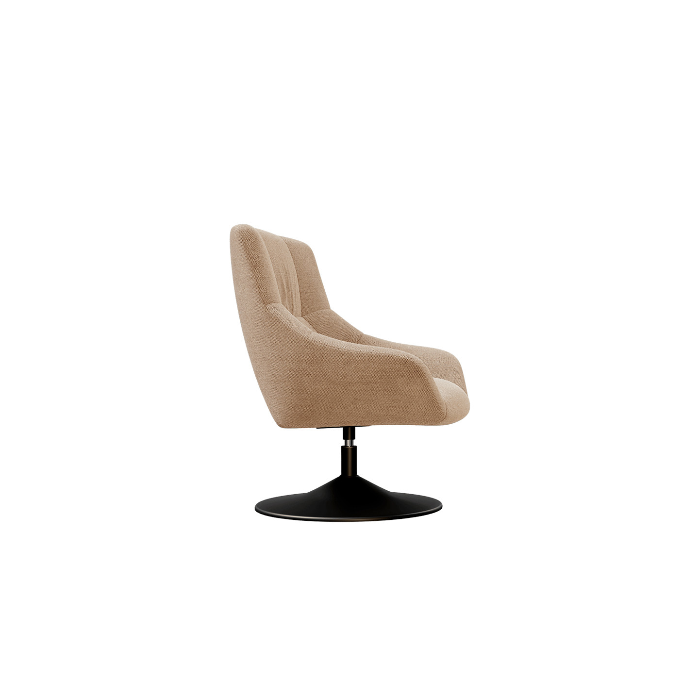 Fauteuil pied pivotant BILBAO, 8 coloris Akante