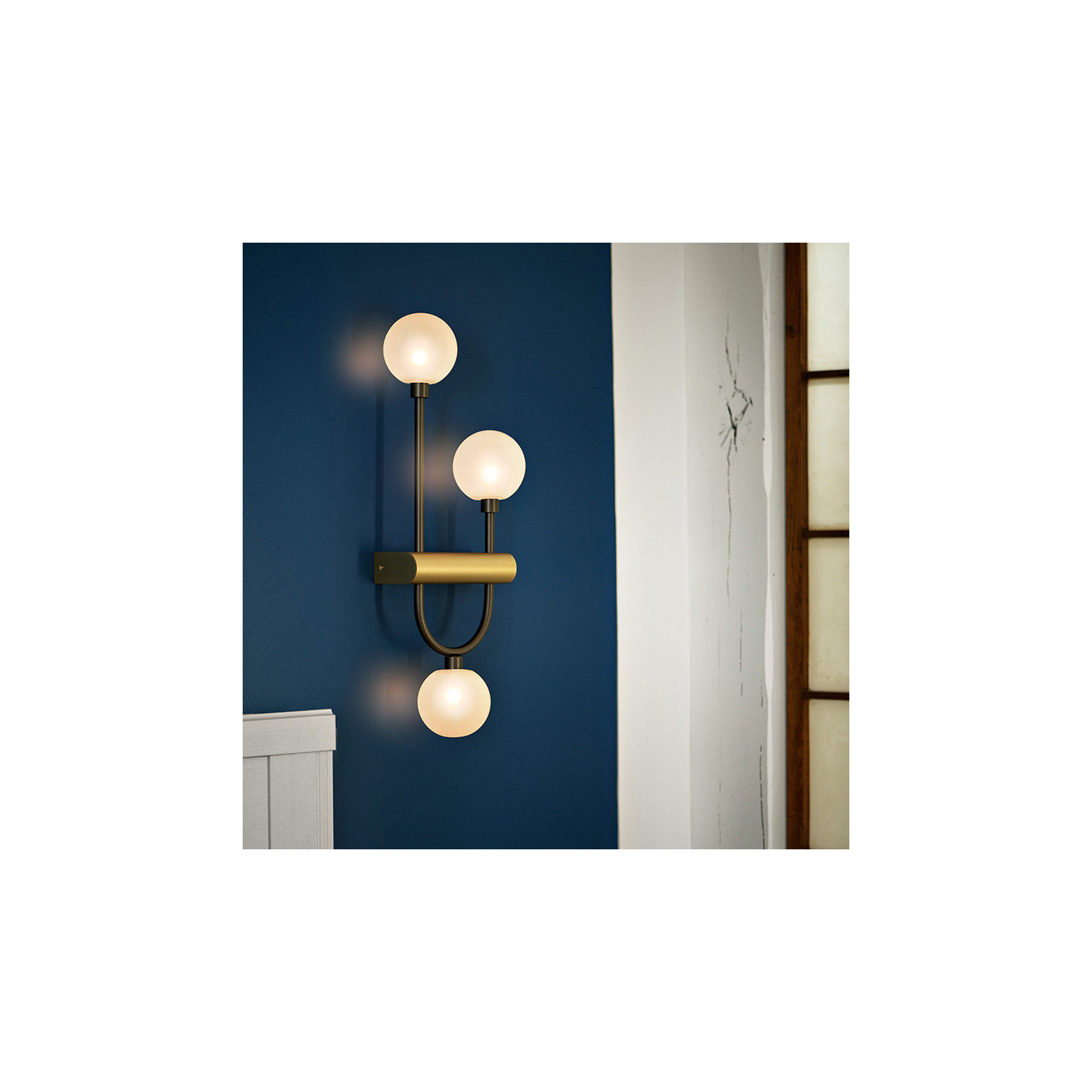 Applique murale décorative DIAPASON, 4 finitions CVL Manufacture