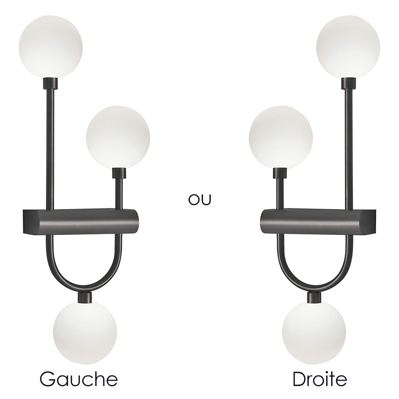 Applique murale décorative DIAPASON, 4 finitions CVL Manufacture