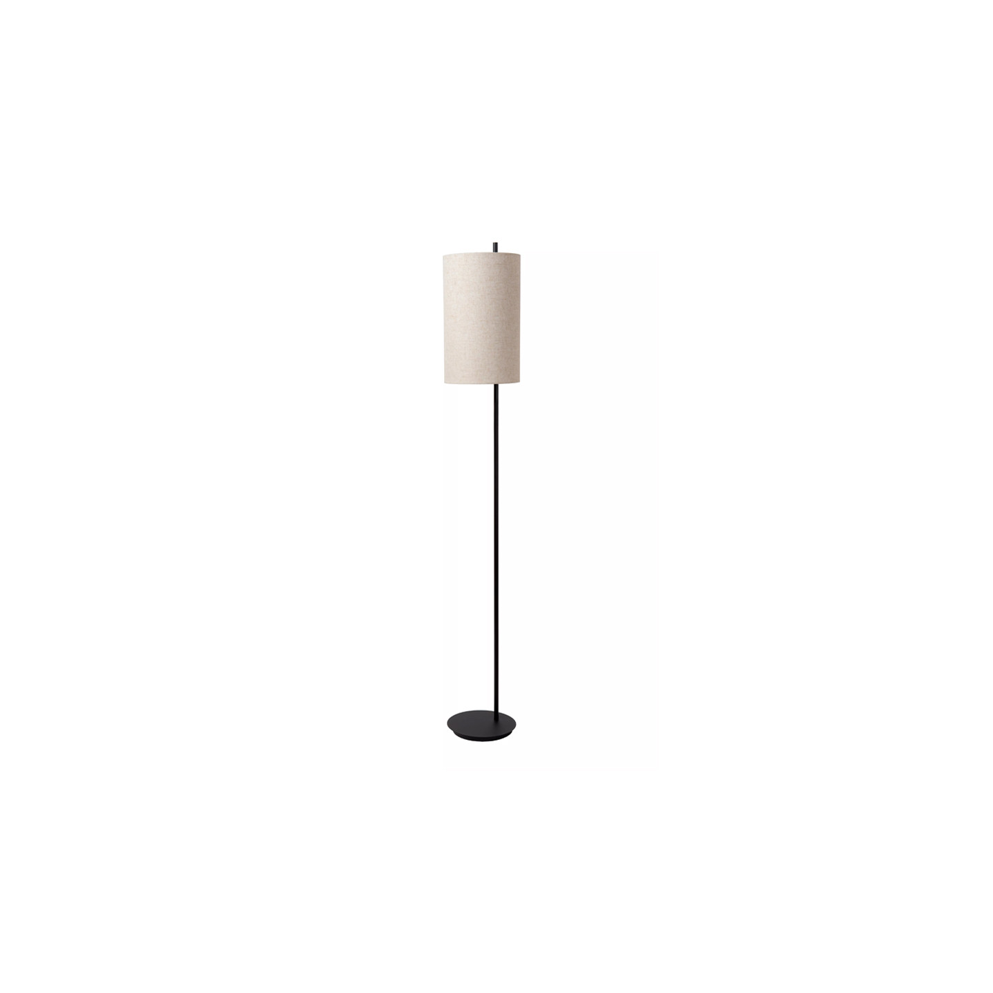 Lampadaire abat-jour blanc MAGIC, avec ou sans liseuse Lucide