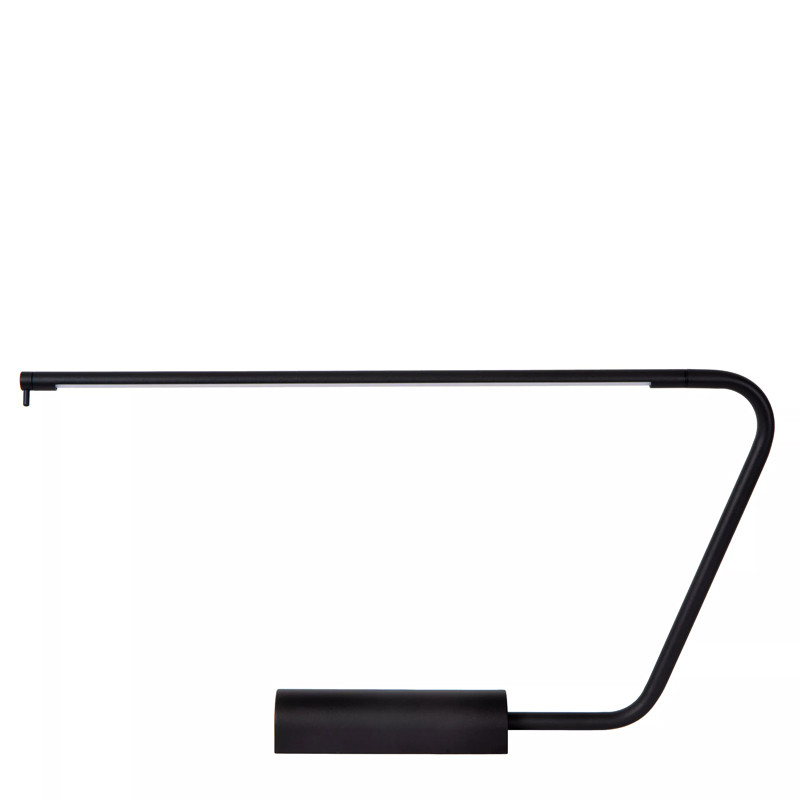 Lampe de bureau design MADISON noir ou chrome Lucide