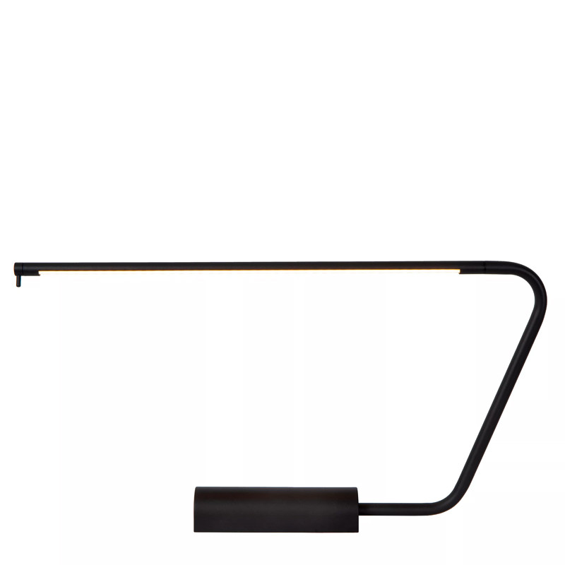 Lampe de bureau design MADISON noir ou chrome Lucide