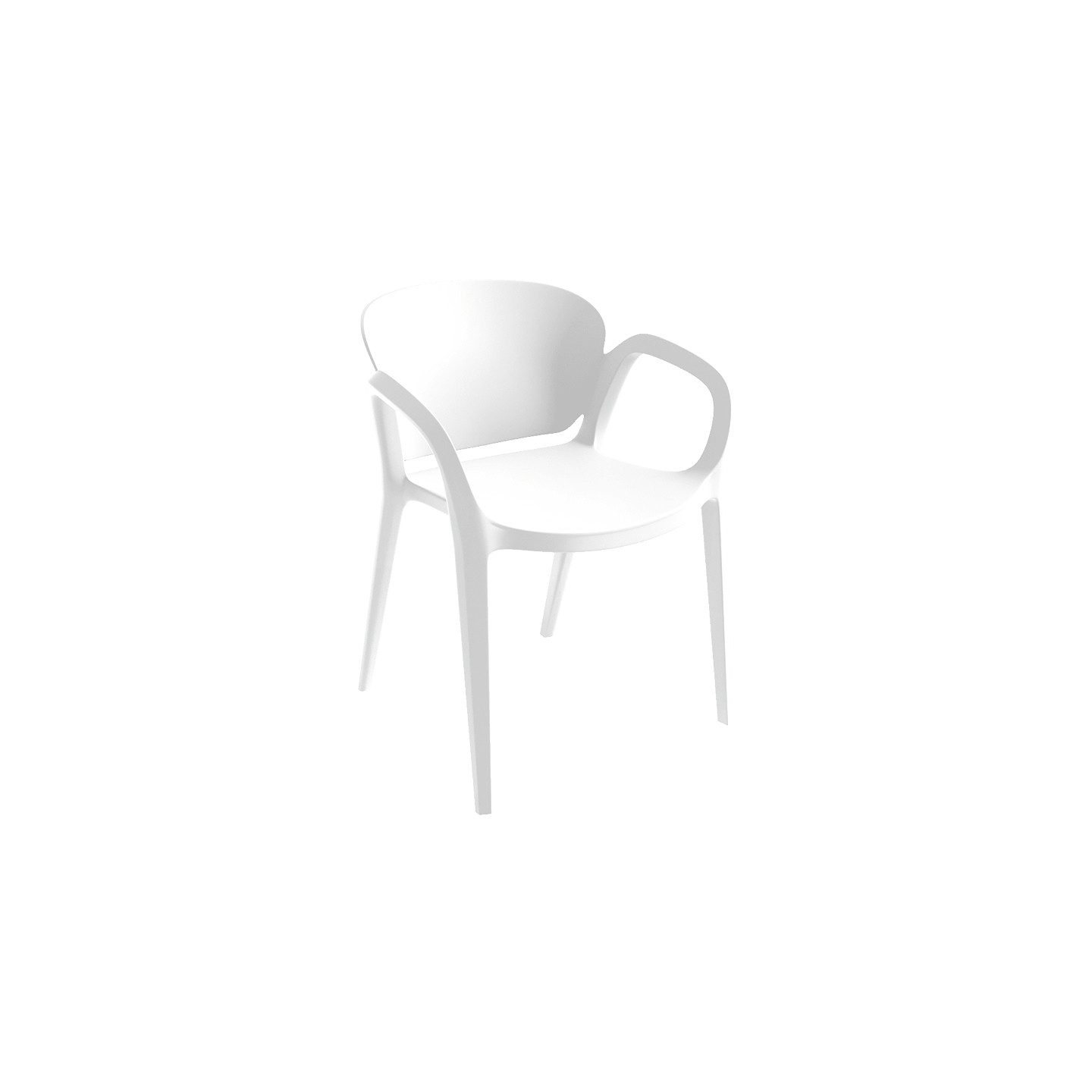 Chaise exterieur jardin OCTAVE, 6 coloris Akante
