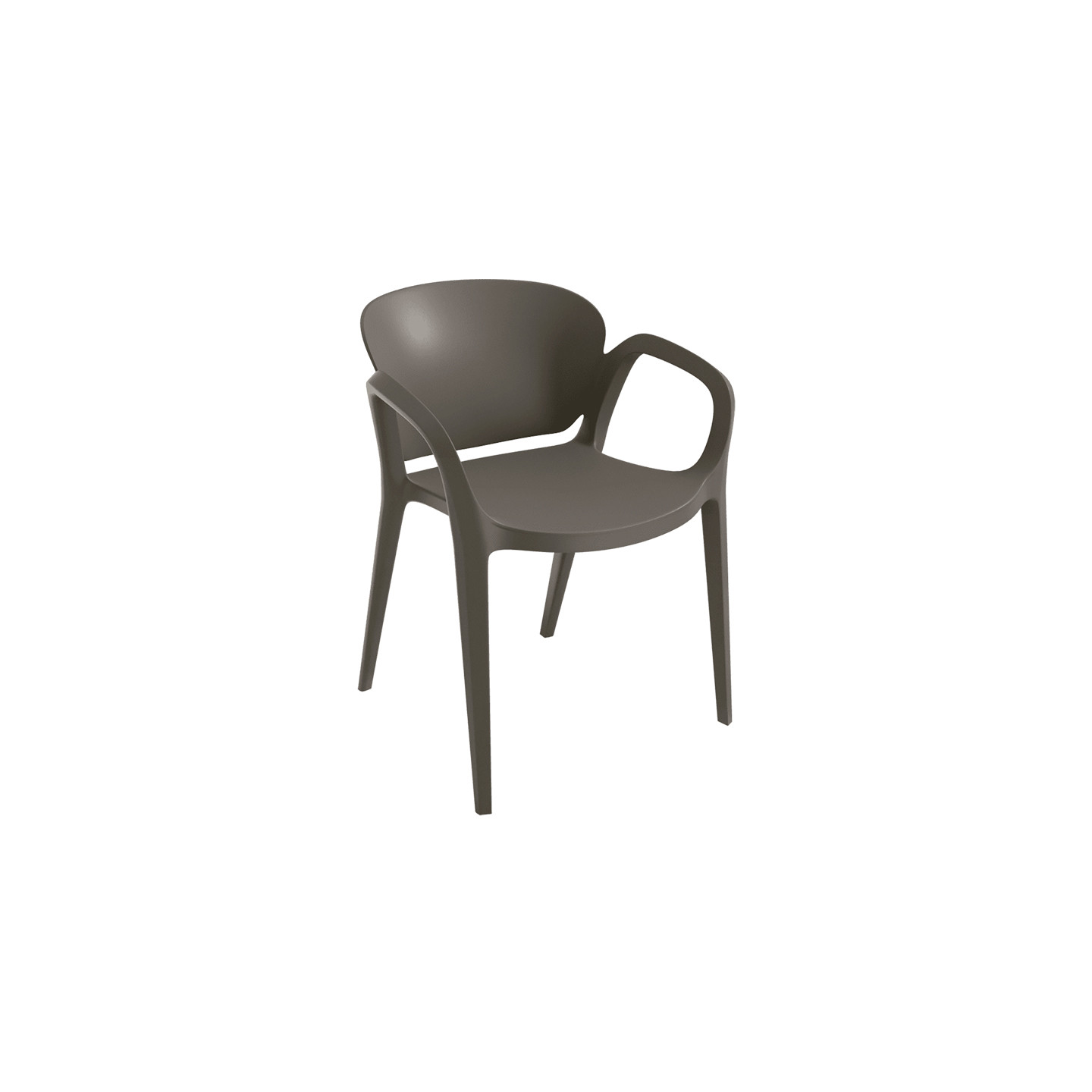 Chaise exterieur jardin OCTAVE, 6 coloris Akante