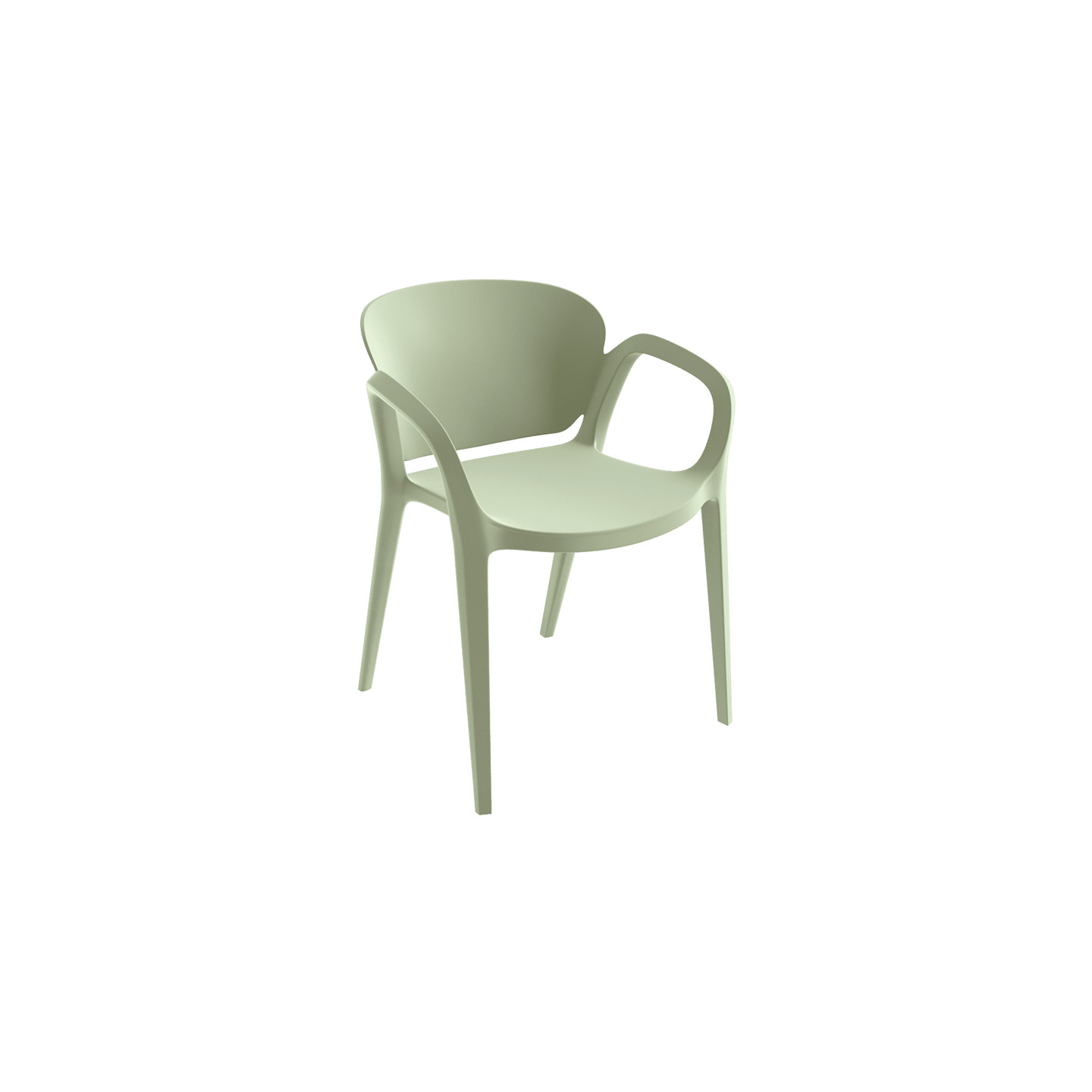 Chaise exterieur jardin OCTAVE, 6 coloris Akante