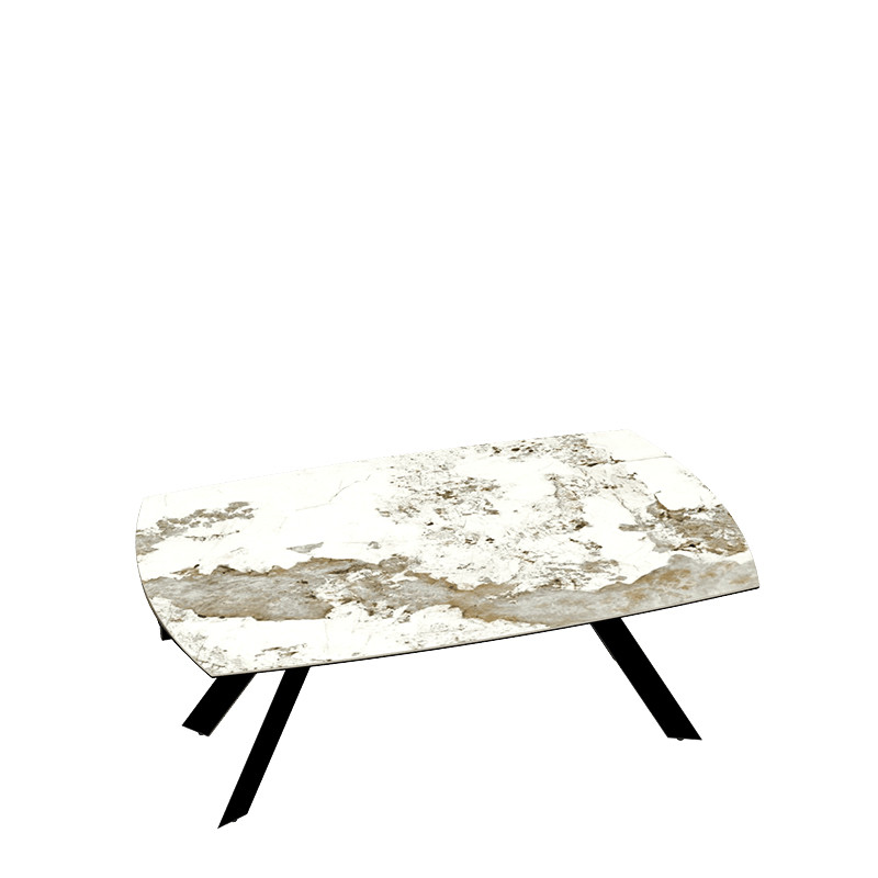 Table extensible plateau céramique MISSOURI 190-270 CM, 3 finitions Akante
