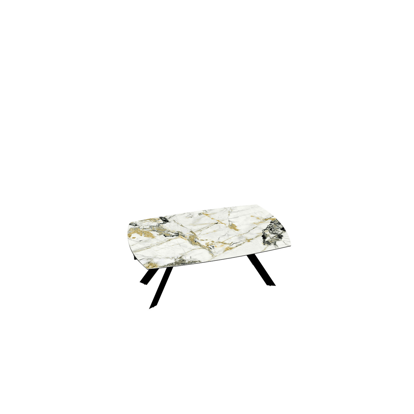Table extensible plateau céramique MISSOURI 190-270 CM, 3 finitions Akante
