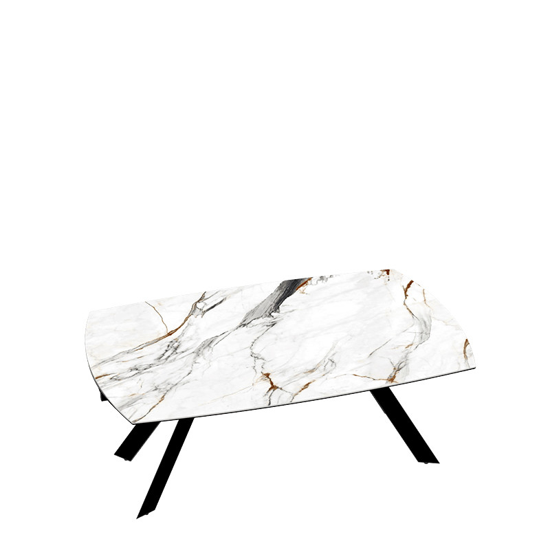 Table extensible plateau céramique MISSOURI 190-270 CM, 3 finitions Akante