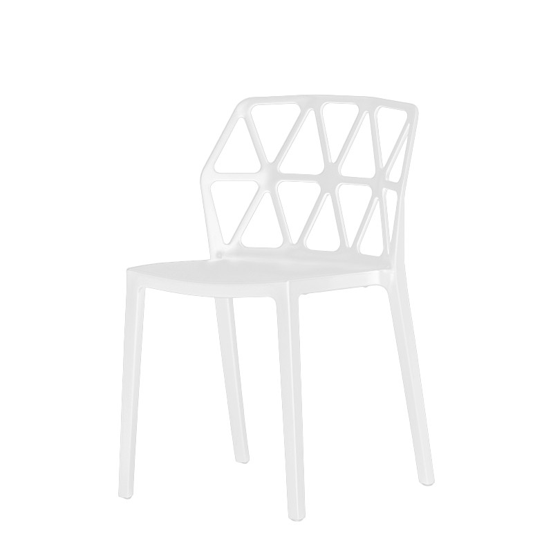 Chaise design en polypropylène ALCHEMIA, 8 coloris Connubia