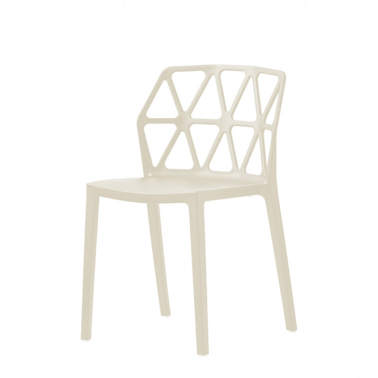 Chaise design en polypropylène ALCHEMIA, 8 coloris Connubia