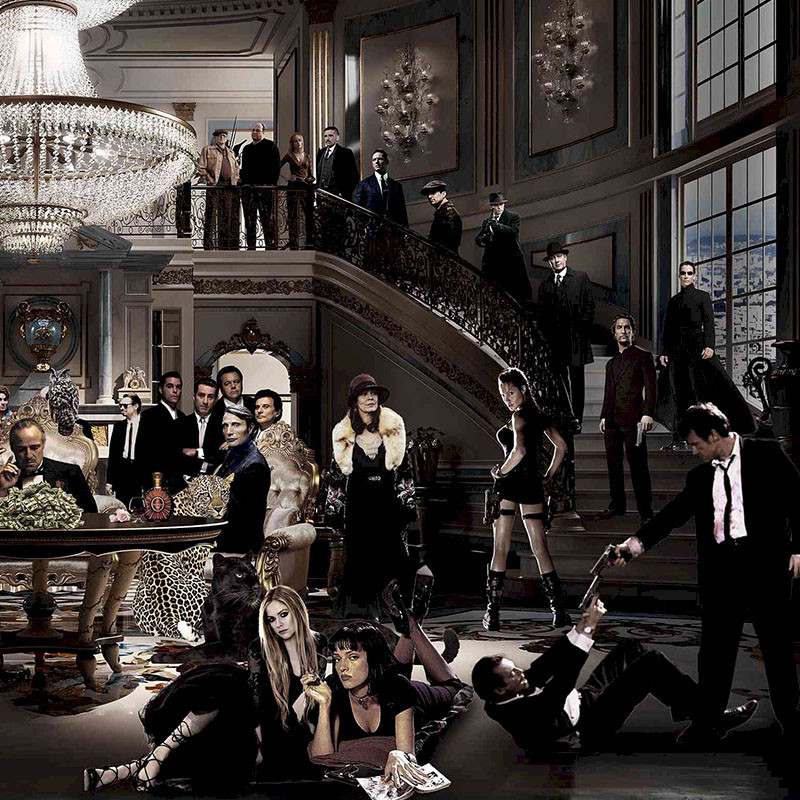 Tableau verre imprimé GALLERY Drimmer