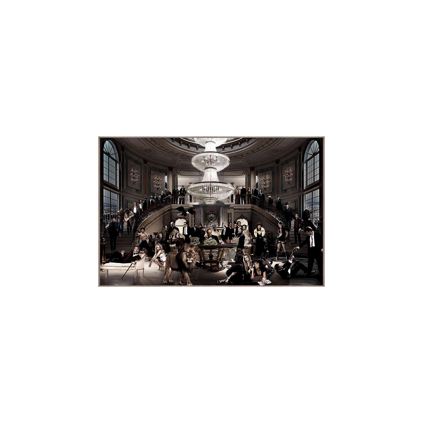 Tableau verre imprimé GALLERY Drimmer