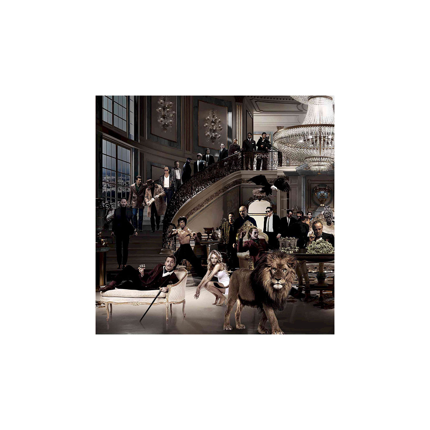 Tableau verre imprimé GALLERY Drimmer