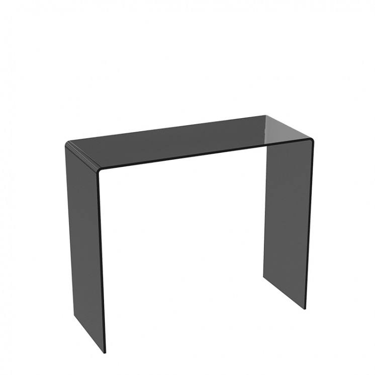 Console en verre AURORA, 3 tailles et 2 finitions Akante