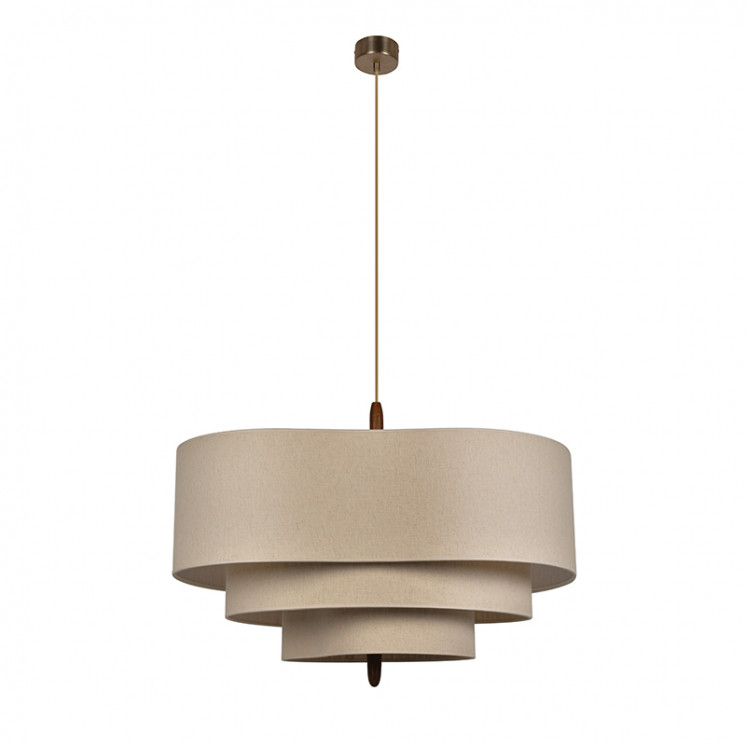 Suspension luminaire en tissu PEBBLE Market Set