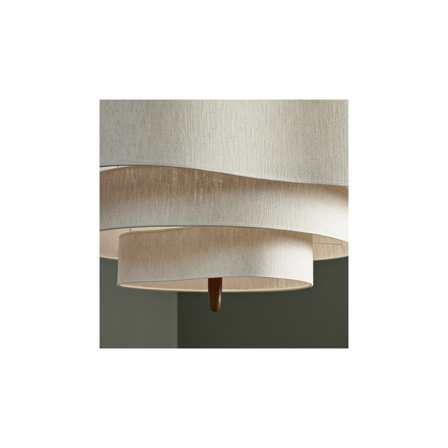 Suspension luminaire en tissu PEBBLE Market Set