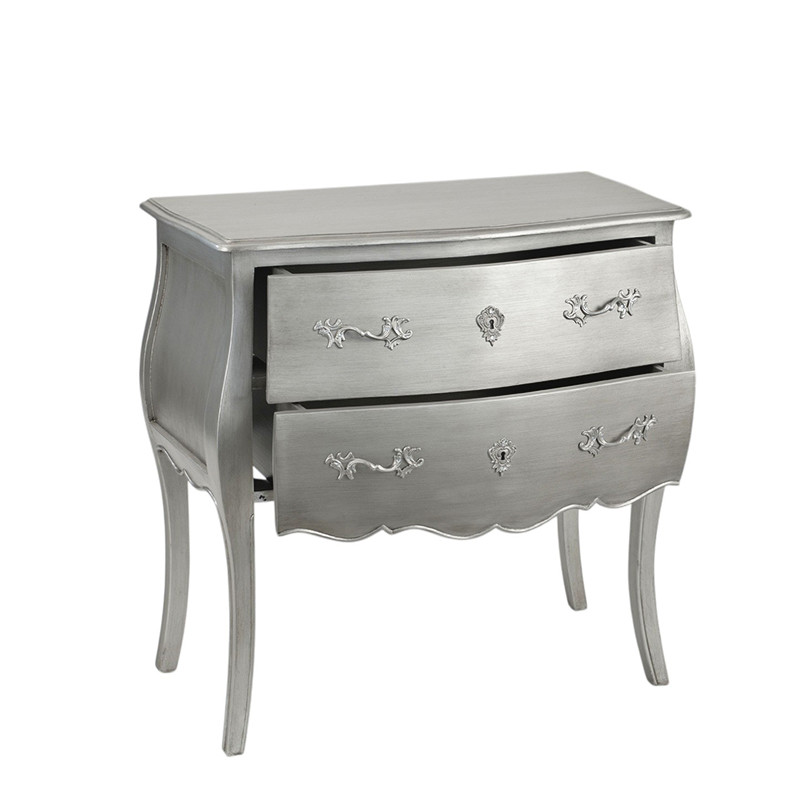 Commode de style NEW SILVER MURANO Amadeus