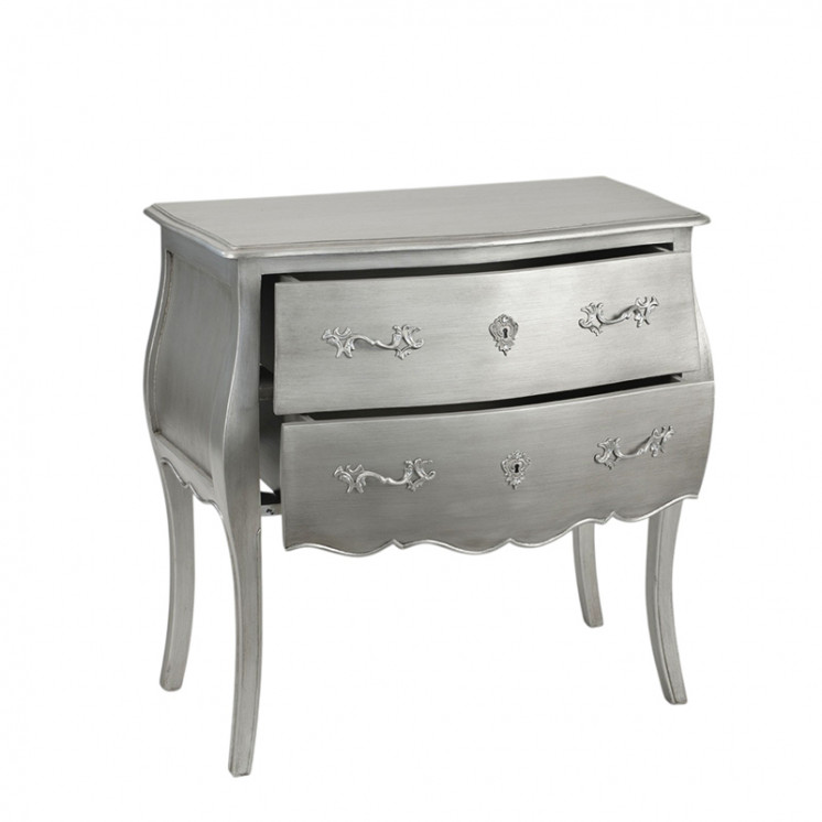 Commode de style NEW SILVER MURANO Amadeus