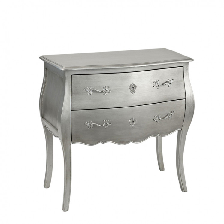 Commode de style NEW SILVER MURANO Amadeus