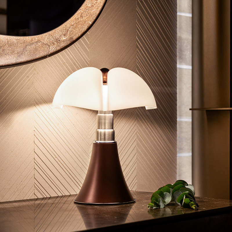Lampe design PIPISTRELLO BRONZE Martinelli Luce