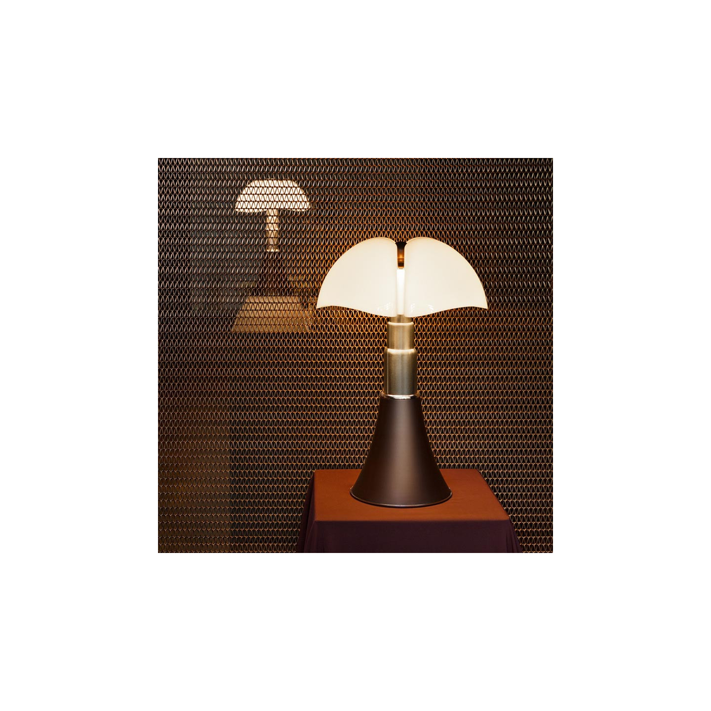 Lampe design PIPISTRELLO BRONZE Martinelli Luce