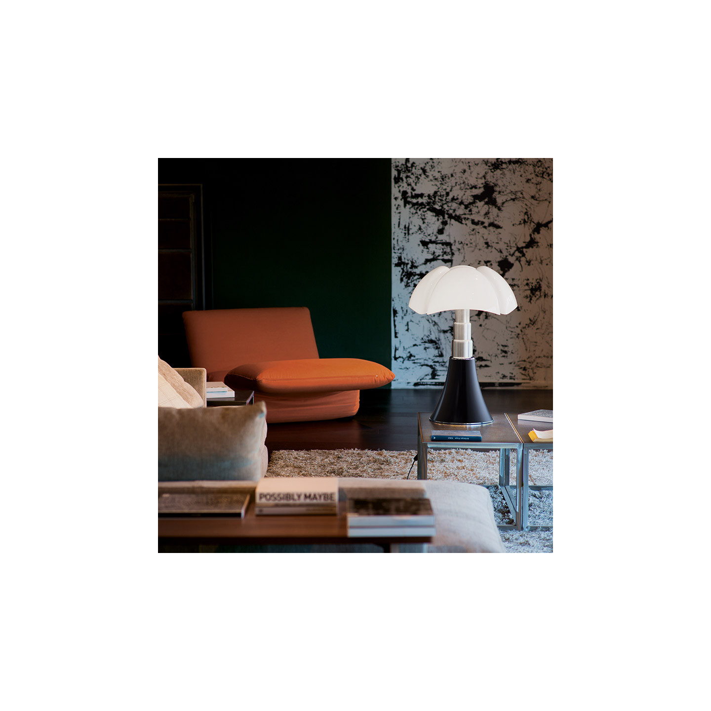 Lampe PIPISTRELLO GRANDE, 7 coloris Martinelli Luce