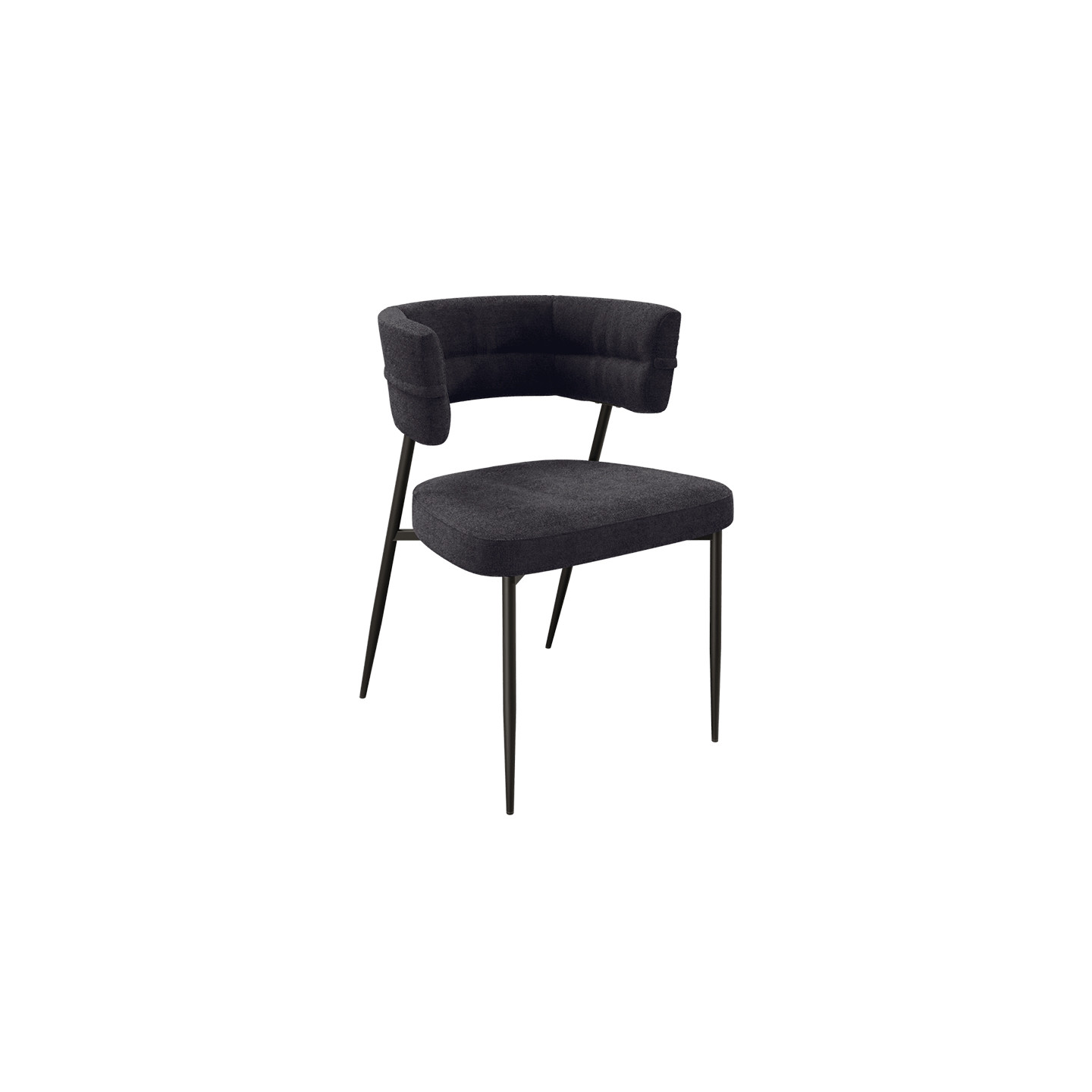 Chaise moderne salle à manger LONDRES, 8 coloris Akante