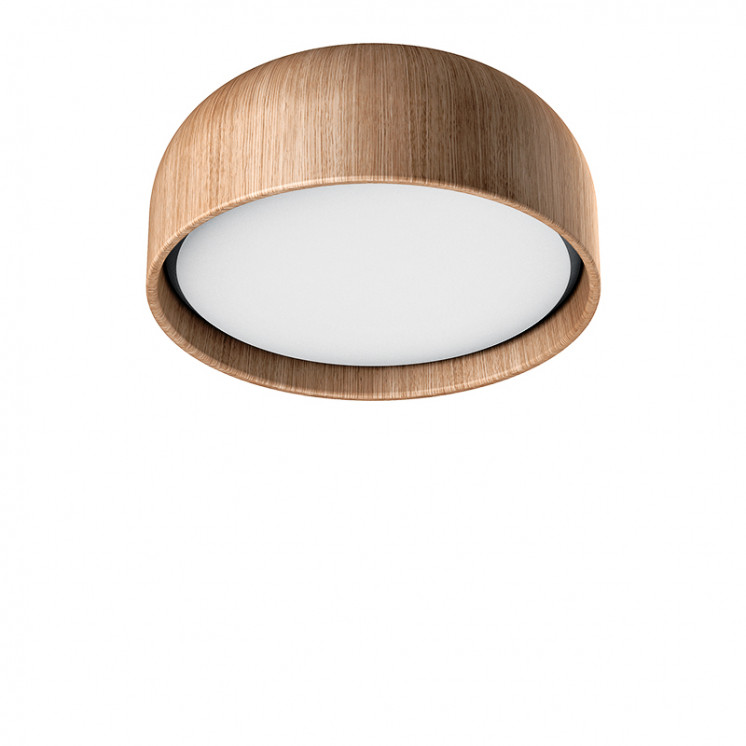 Plafonnier en bois TOKIO, naturel ou noir Mdc Collection