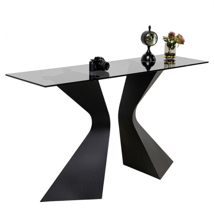 Meuble console noire GLORIA Kare Design