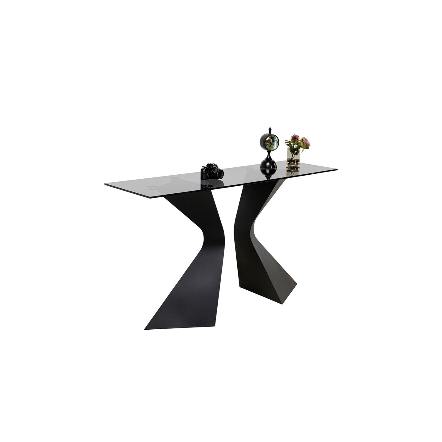 Meuble console noire GLORIA Kare Design