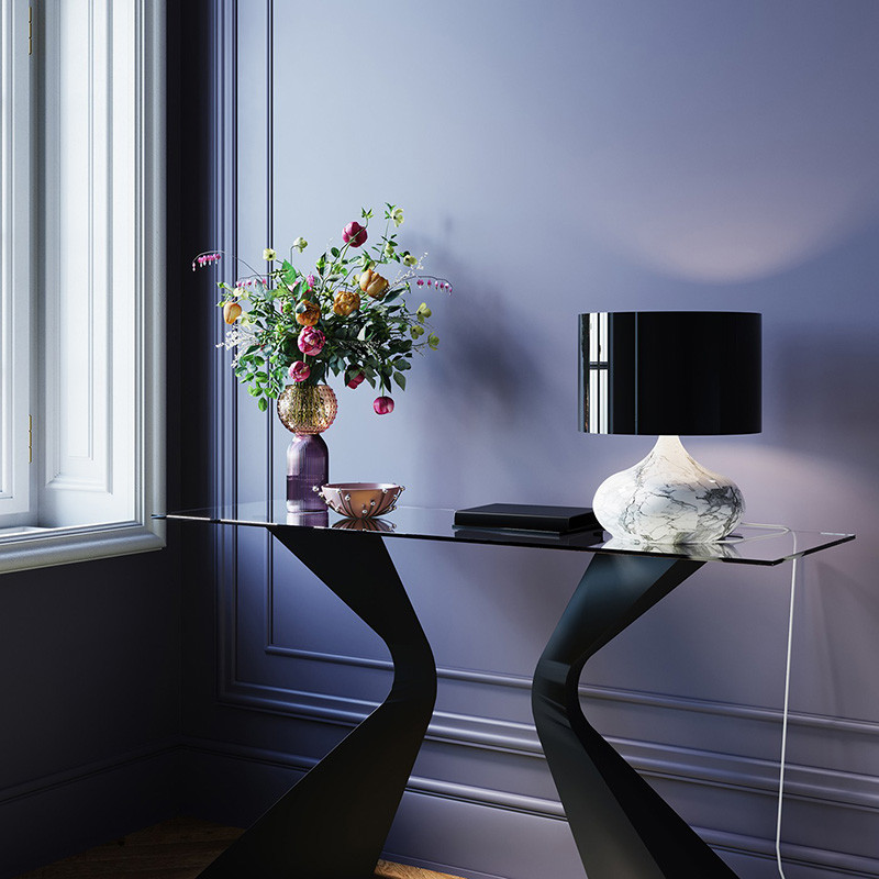 Meuble console noire GLORIA Kare Design