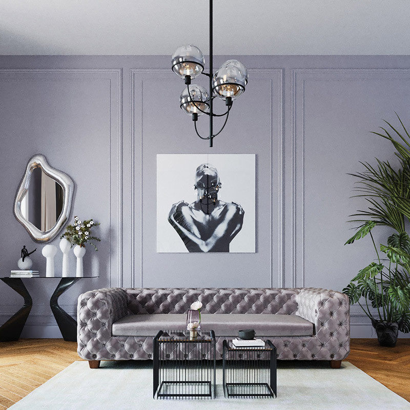 Meuble console noire GLORIA Kare Design
