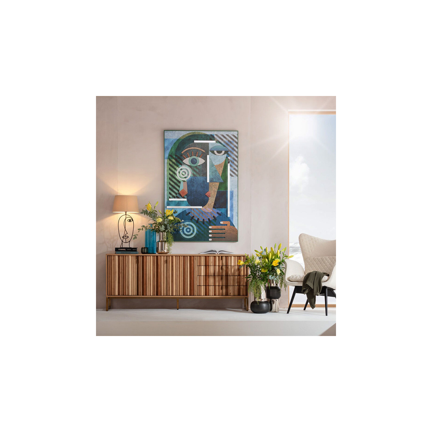 Petit buffet bois CONCERTINA Kare Design
