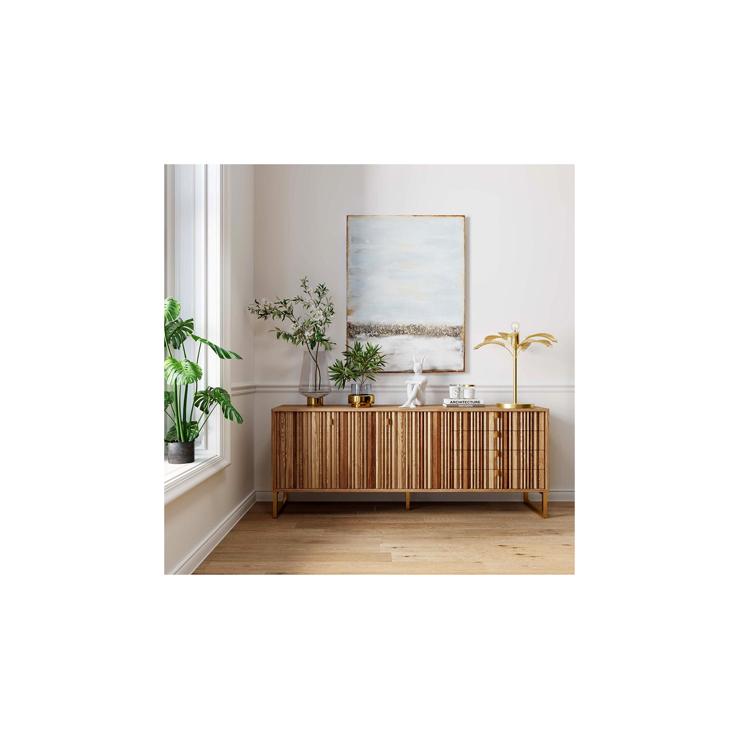 Petit buffet bois CONCERTINA Kare Design