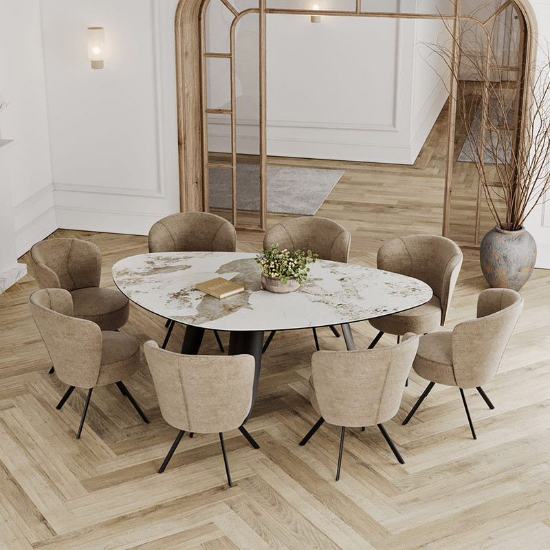 Fauteuil rotatif PRAGUE, 8 coloris Akante