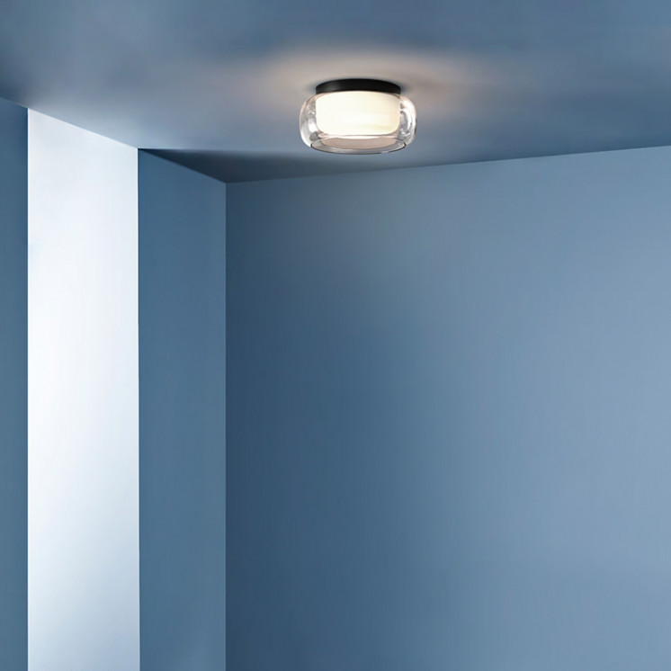 Plafonnier de salle de bain AQUINA NOIR, 2 tailles Astro Lighting