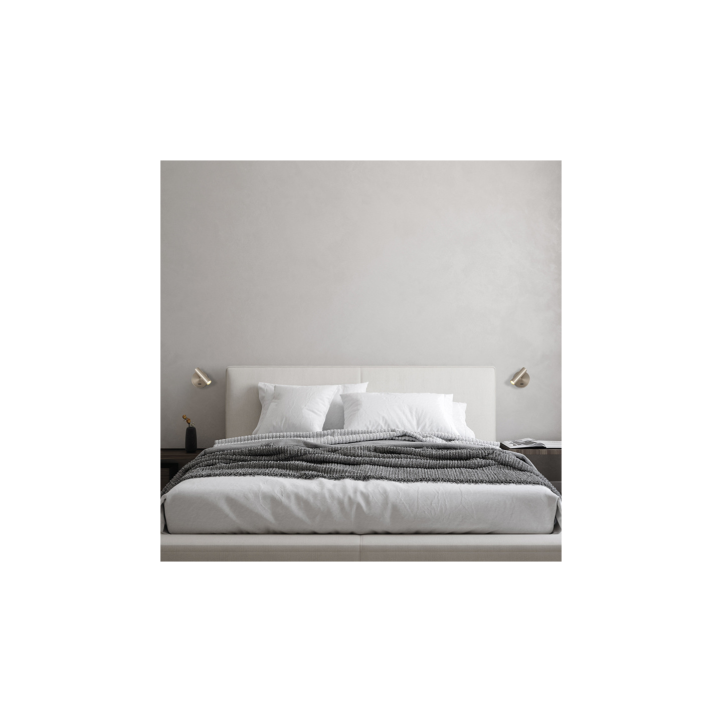 Liseuse murale chambre ATRIA, 3 finitions Acb Lighting