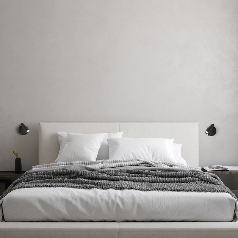 Liseuse murale chambre ATRIA, 3 finitions Acb Lighting