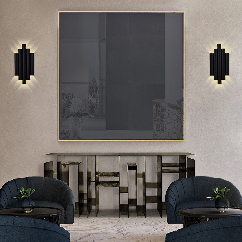 Applique murale double faisceau ROBIN, 3 finitions Acb Ligting