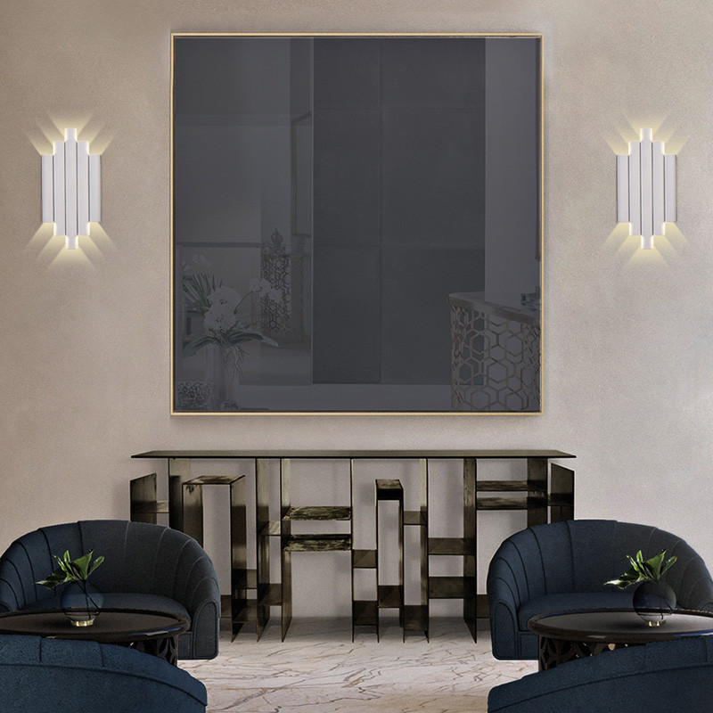 Applique murale double faisceau ROBIN, 3 finitions Acb Ligting