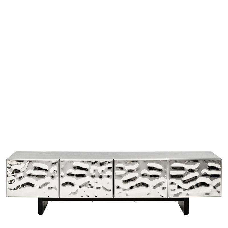 Meuble tv design CALDERA CHROME Kare design