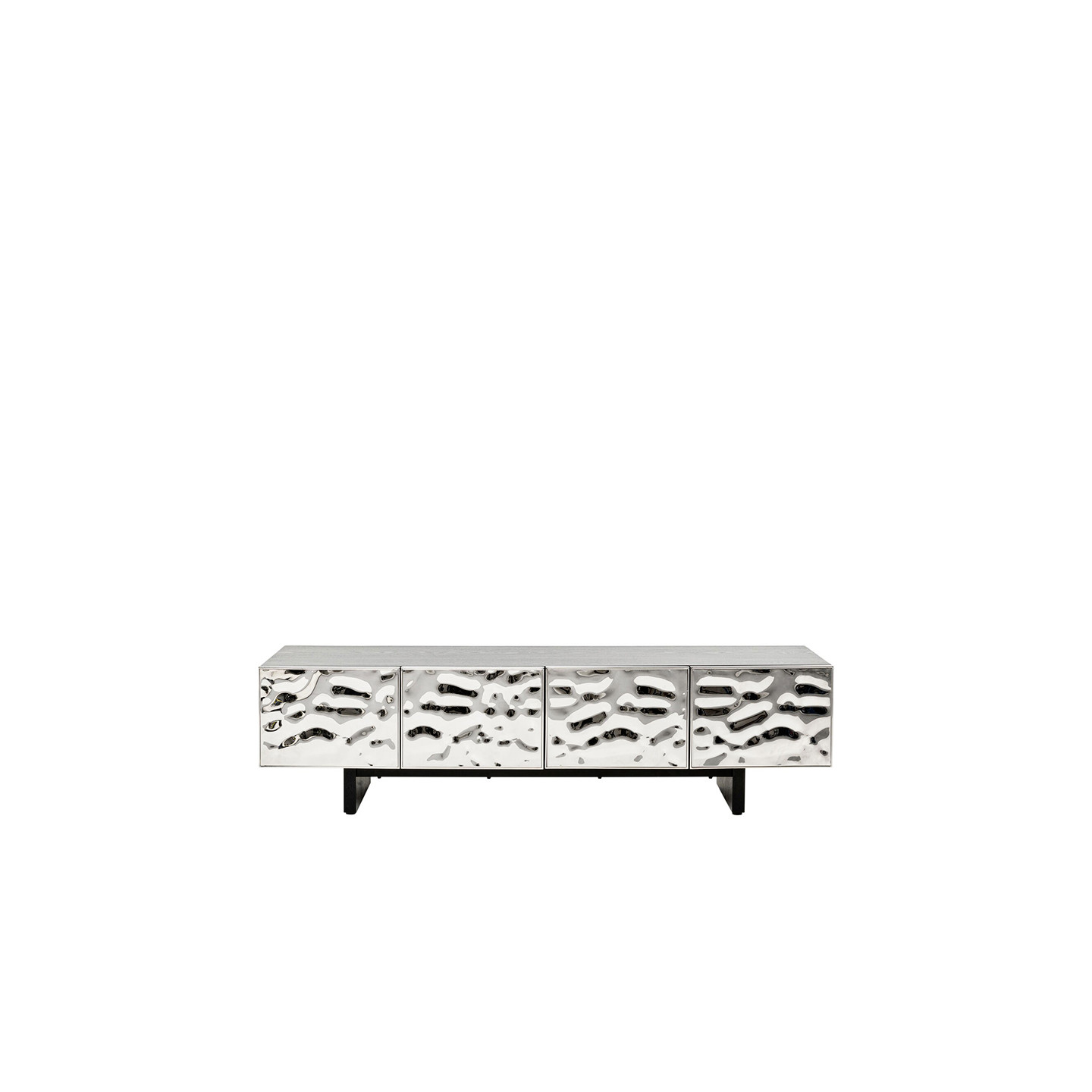 Meuble tv design CALDERA CHROME Kare design