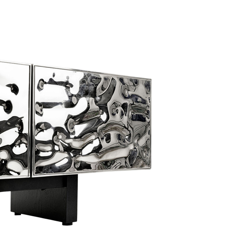 Meuble tv design CALDERA CHROME Kare design