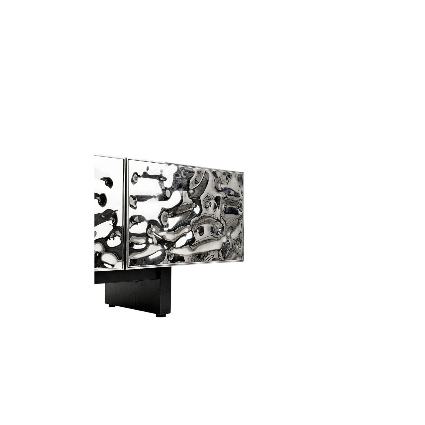 Meuble tv design CALDERA CHROME Kare design
