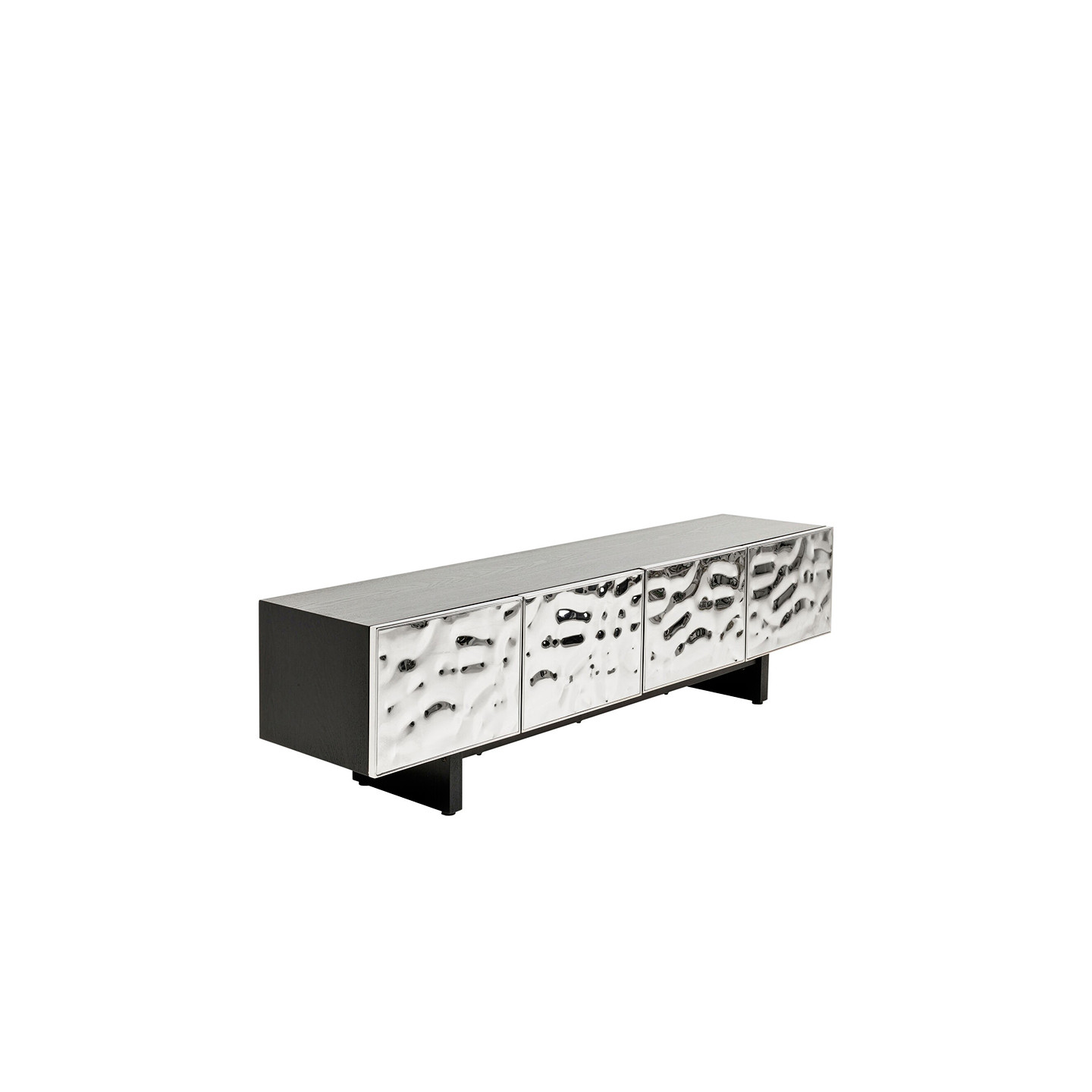 Meuble tv design CALDERA CHROME Kare design