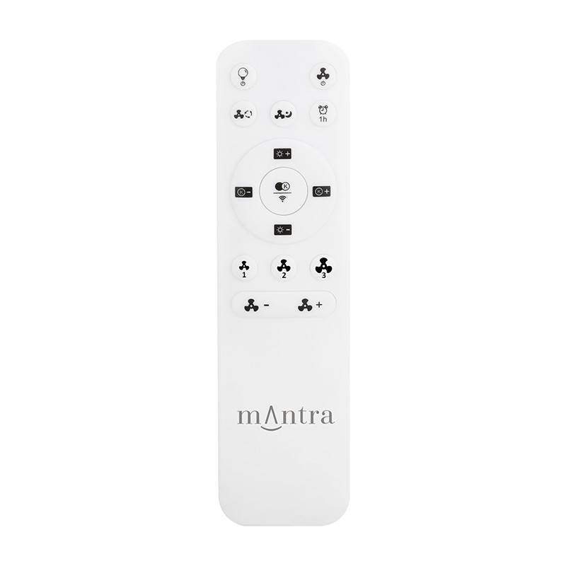 Ventilateur plafond rotin KILIMANJARO MINI Mantra iluminacion