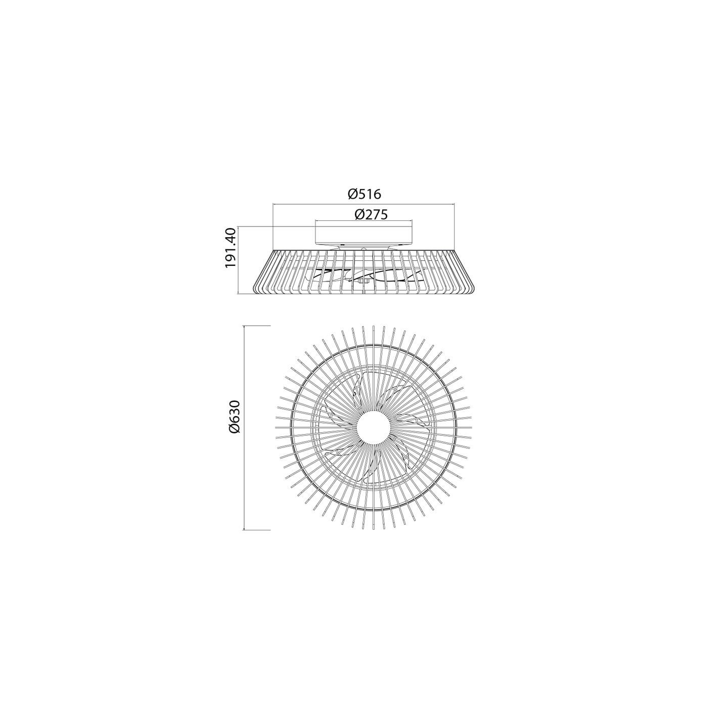 Ventilateur connecté HIMALAYA, 3 coloris Mantra iluminacion