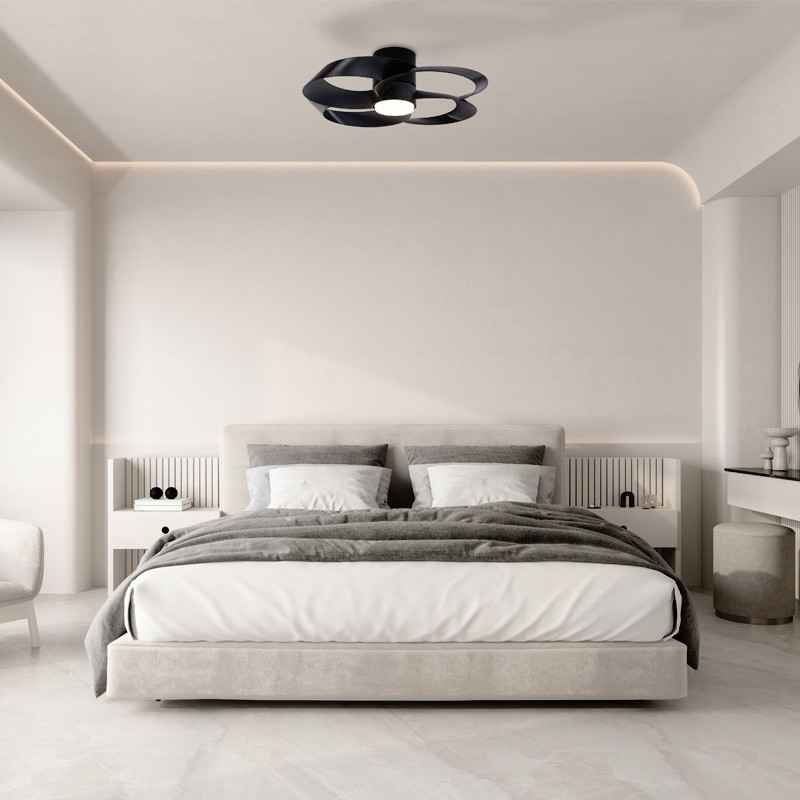 Ventilateur silencieux plafond ROSE, 3 coloris Mantra Iluminacion