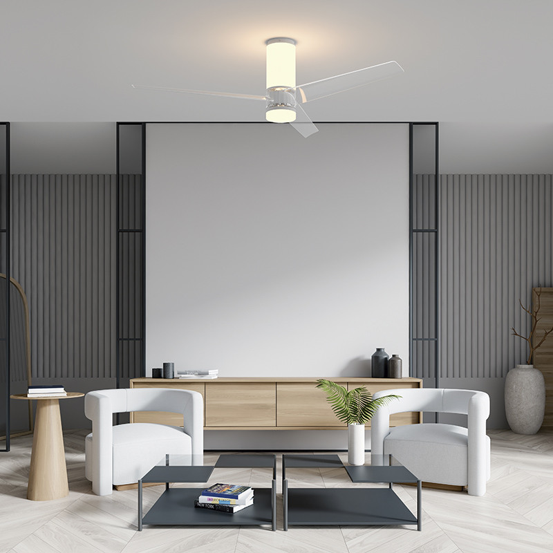 Ventilateur plafond design avec lumière UP & DOWN mantra iluminacion