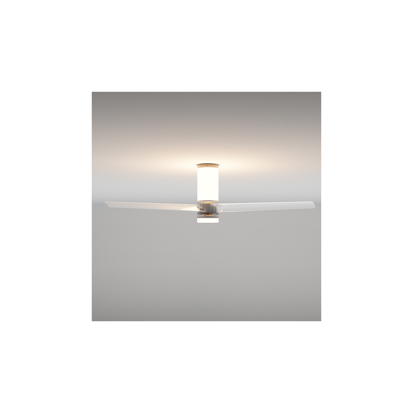 Ventilateur plafond design avec lumière UP & DOWN mantra iluminacion